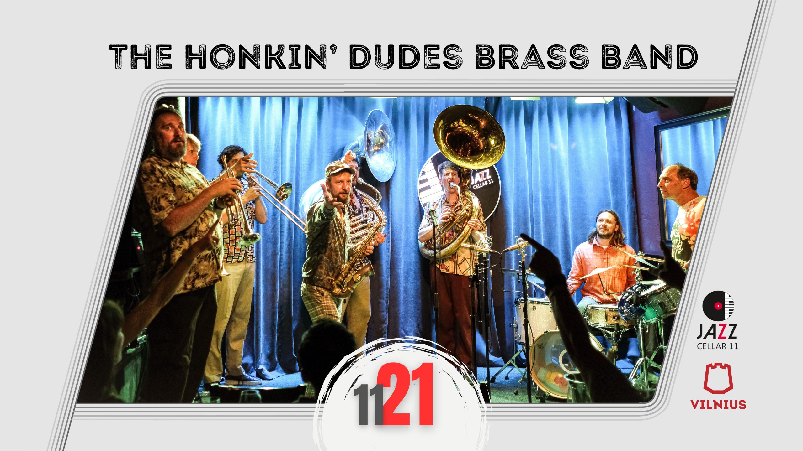 The Honkin’ Dudes Brass Band